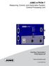 JUMO mtron T. Measuring, Control, and Automation System Central Processing Unit. Interface Description PROFIBUS-DP T92Z001K000