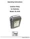Operating Instructions. Isolation Relay for Switches Model: RL manual_rl-6100_1116