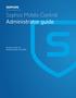 Sophos Mobile Control Administrator guide. Product version: 5.1