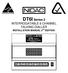 DT6I Series 2 INTERROGATABLE 6 CHANNEL TALKING DIALLER. INSTALLATION MANUAL 2 nd EDITION.