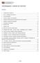 Travel Management Locomote user Cheat Sheet. Contents