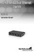 5 Port Industrial Ethernet Switch. IES5100 Instruction Manual