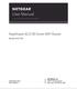 User Manual. Nighthawk AC2100 Smart WiFi Router. Model AC2100. NETGEAR, Inc.