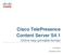 Cisco TelePresence Content Server S4.1