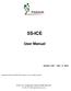 5S-ICE. User Manual. Version 0.02 Nov. 5, Copyright 2018 by PADAUK Technology Co., Ltd., all rights reserved.