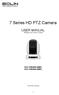7 Series HD PTZ Camera