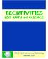 TECHTIVITIES FOR MATH & SCIENCE