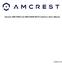 Amcrest AMC720BC and AMC720DM HDCVI Camera s User's Manual