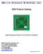 2004 Product Catalog. - Rapid Development Solutions for the Technical Professional -