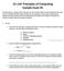 15-110: Principles of Computing Sample Exam #1