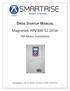 DRIVE STARTUP MANUAL Magnetek HPV900-S2 Drive