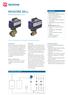 NOVAZONE BALL MOTOR-DRIVEN BALL VALVE ADVANTAGES. Control of volume flows for different fluids in HVAC systems SYSTEM/BASIC DIAGRAM