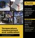 Temperature measurement and calibration. Industrial temperature calibration selection guide. Look inside for: