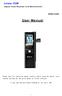 User Manual. Linear PCM DDR Digital Voice Recorder with Multifunction