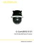 G-Cam/EFD Full HD Ultra-WDR Dome IP Camera. Webbrowser Handbuch