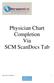Physician Chart Completion Via SCM ScanDocs Tab
