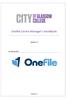 Onefile Centre Manager s Handbook