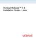 Veritas InfoScale 7.3 Installation Guide - Linux
