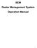 SEM Dealer Management System Operation Manual