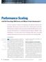 Performance Scaling. When deciding how to implement a virtualized environment. with Dell PowerEdge 2950 Servers and VMware Virtual Infrastructure 3