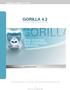 GORILLA CRM SYSTEM GORILLA 4.2 SYSTEM REQUIREMENTS. A Supplement to the Bill Good Marketing Proposal. billgood.com