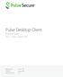 Pulse Desktop Client. Release Notes PDC 5.3R4.1 Build R4.1, Release, Build Published Document Version 4.3