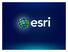 Esri Developer Summit in Europe Building Applications with ArcGIS Runtime SDK for Java