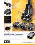 MX45S Linear Positioners. Miniature Single- and Multi-Axis Systems