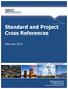 Standard and Project Cross References