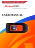 Pocket Mini HD Digital Video Recorder USER MANUAL