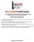 BIG CLIMB Profile Guide