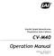CV-M40 Operation Manual