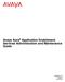 Avaya Aura Application Enablement Services Administration and Maintenance Guide