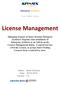 Enterprise Architect. User Guide Series. License Management
