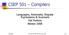 CSEP 501 Compilers. Languages, Automata, Regular Expressions & Scanners Hal Perkins Winter /8/ Hal Perkins & UW CSE B-1