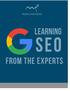 TABLE OF CONTENTS. 1. Mastering On-Page SEO - pg. 3. Greg Shuey, Stryde. 2. Keywords: Understanding the Fundamentals - pg. 10. Anum Hussain, HubSpot