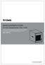 Quick Installation Guide D-Link ShareCenter Pro 1100
