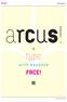 ARCUS: Specimen. type. with rounded FACE!