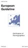 Guideline No 3:2003. European Guideline. Certification of thermographers