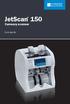 Getting started. JetScan 150. Currency scanner. User guide