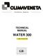 TECHNICAL MANUAL WATER 300 C 5300 CV/06-00 GB
