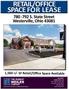 RETAIL/OFFICE SPACE FOR LEASE