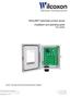 VibraLINK switchable junction boxes Installation and operating guide VLL series