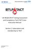 UK NEQAS BTLP Training Assessment and Competency Tool (TACT) User Instruction Manual