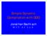 Simple Dynamic Compilation with GOO. Jonathan Bachrach. MIT AI Lab 01MAR02 GOO 1