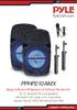 PPHP210AMX. Stage & Studio PA Speaker & DJ Mixer Bundle Kit