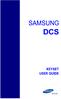 Publication Information. Disclaimer. Copyright 2001 Samsung Telecoms (UK) Limited