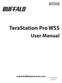 English. TeraStation Pro WSS. User Manual