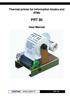 Thermal printer for information kiosks and ATMs PRT 80. User Manual.   PRT 80