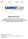 CARPATCLIM Date Version Page Report Final version (1)14. Deliverable D1.15